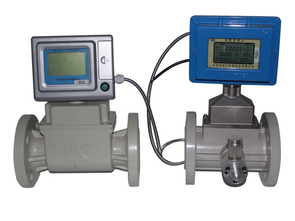 氣體渦輪流量計+IC卡控制器LWQ-100+DN100